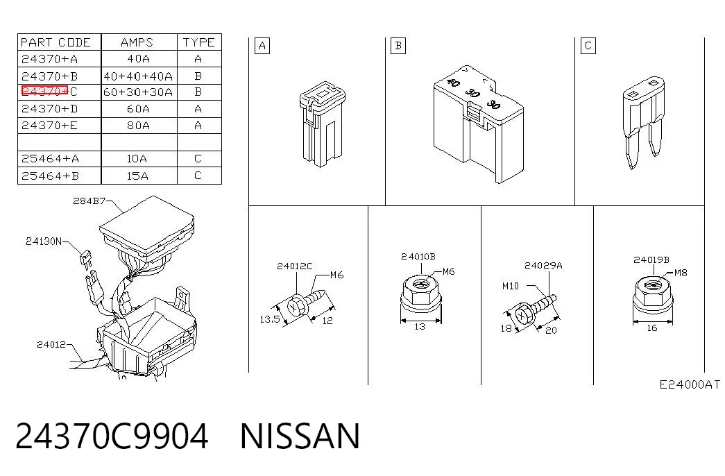 24370C9904 Nissan/Infiniti 