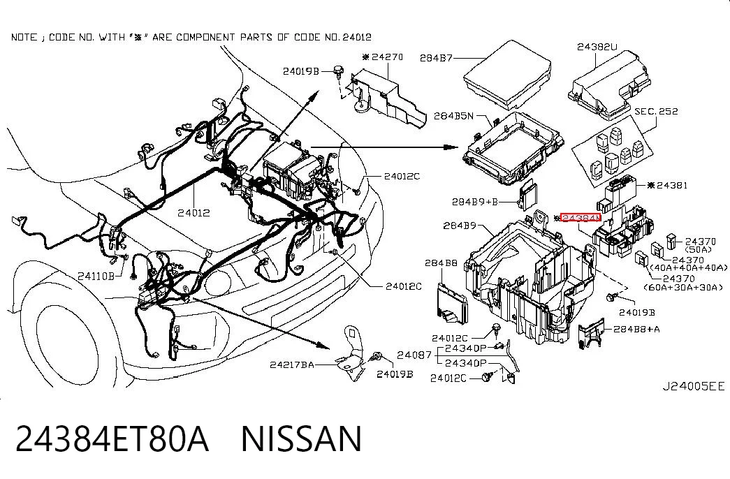 24384ET80A Nissan/Infiniti