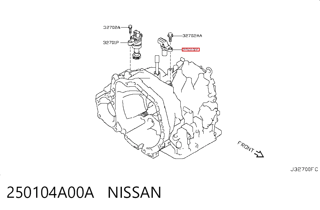Sensor de velocidade Toyota RAV4 I XA