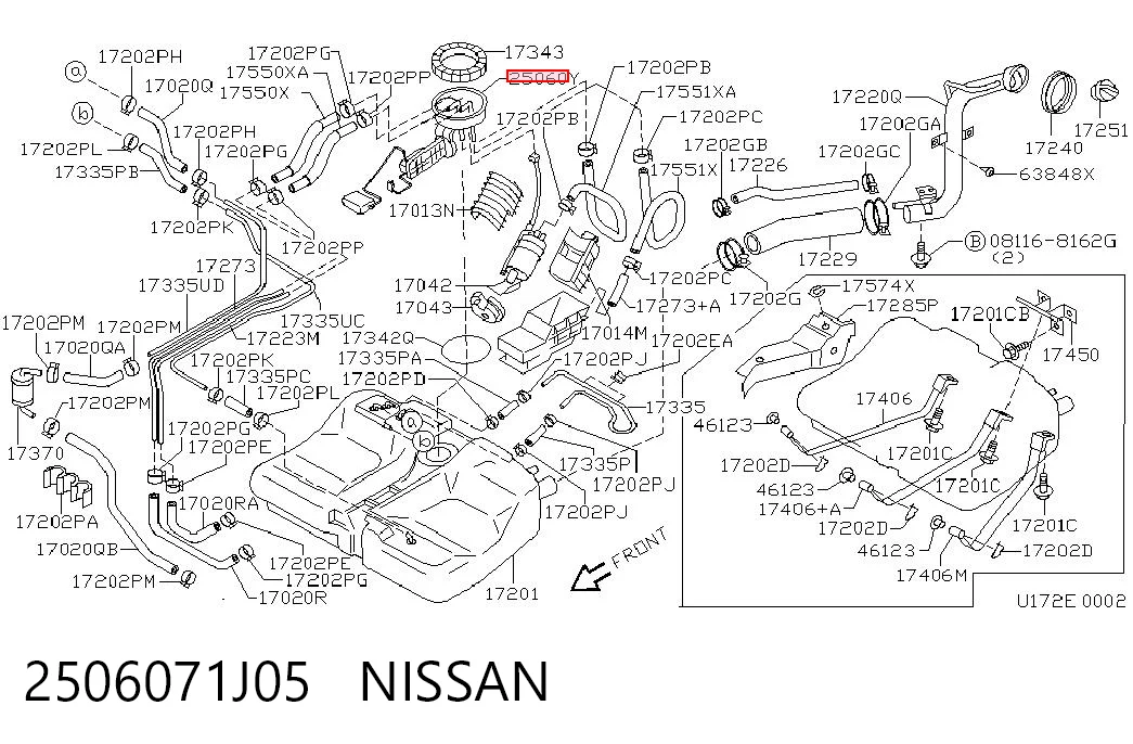 2506071J05 Nissan/Infiniti