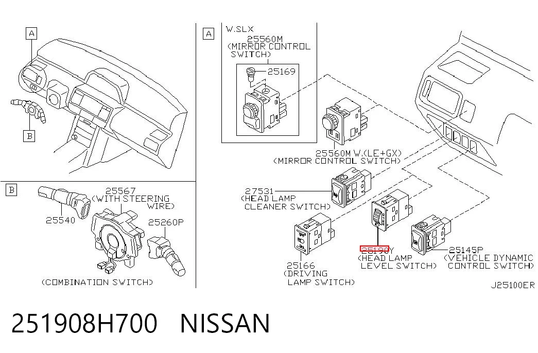 251908H700 Nissan/Infiniti