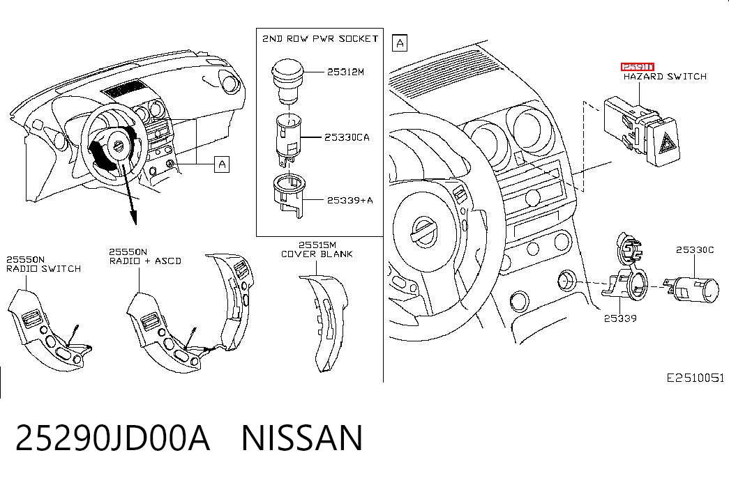 25290JD00A Nissan/Infiniti