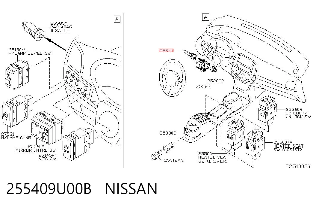 255409U00B Nissan/Infiniti