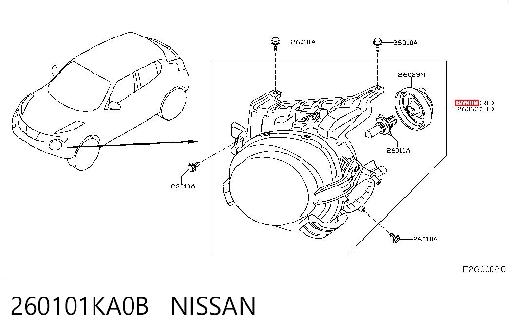  Nissan JUKE  (2010-2019)