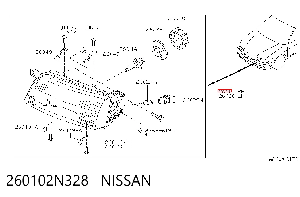 260102N328 Nissan/Infiniti