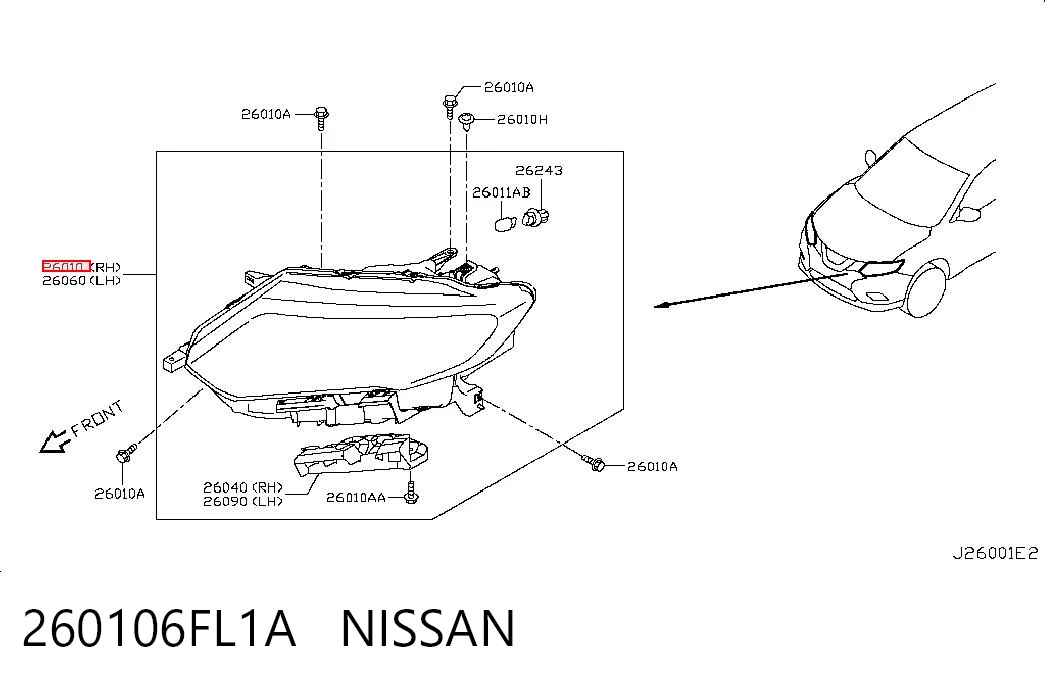 260106FL1A Nissan/Infiniti