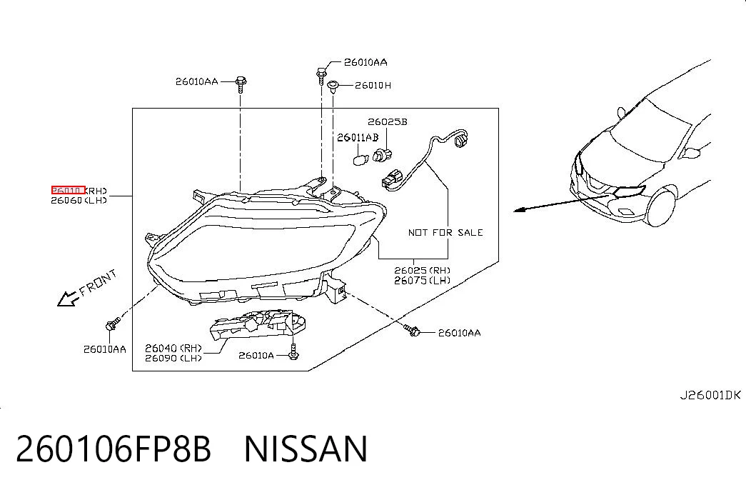 260106FP8B Nissan/Infiniti