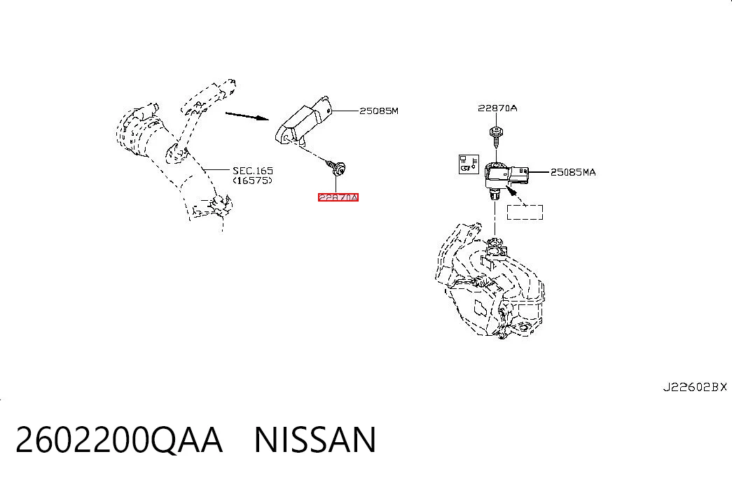 2602200QAA Nissan/Infiniti