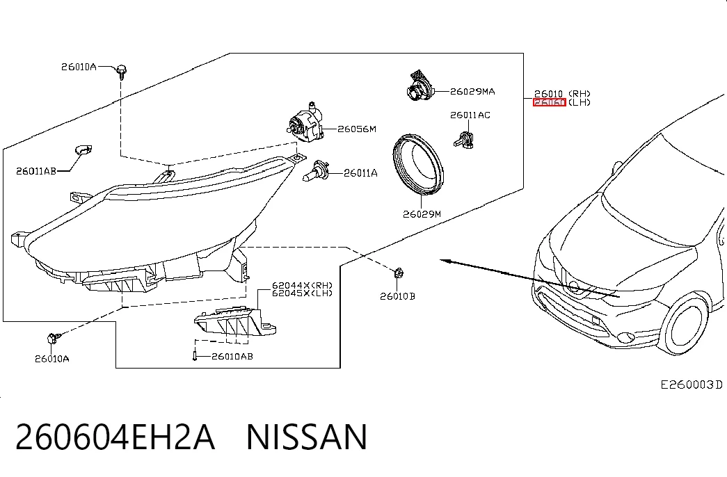 260604EH2A Nissan/Infiniti