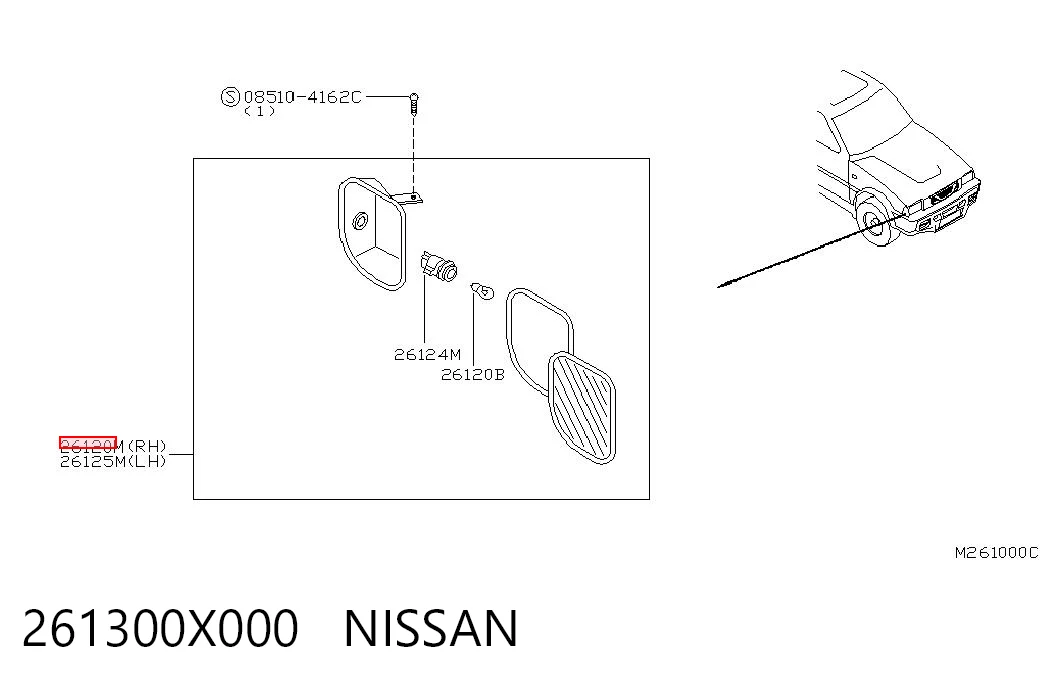 261300X000 Nissan/Infiniti