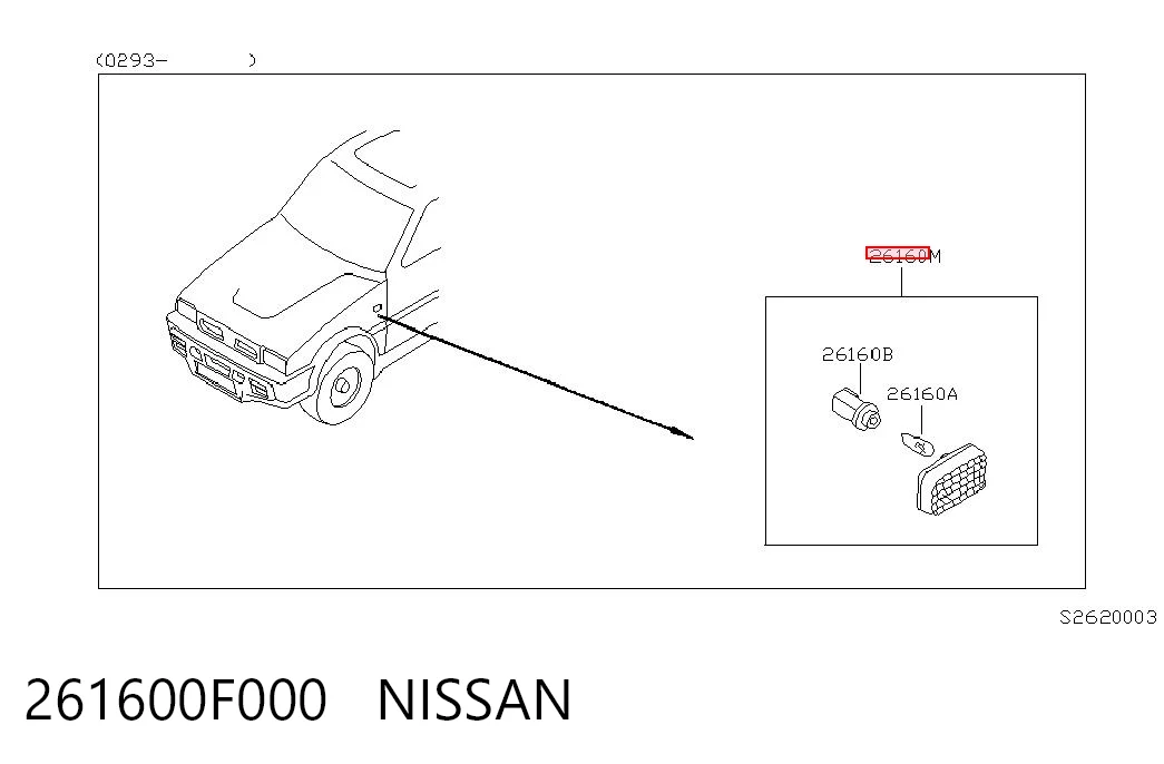261600F000 Nissan/Infiniti