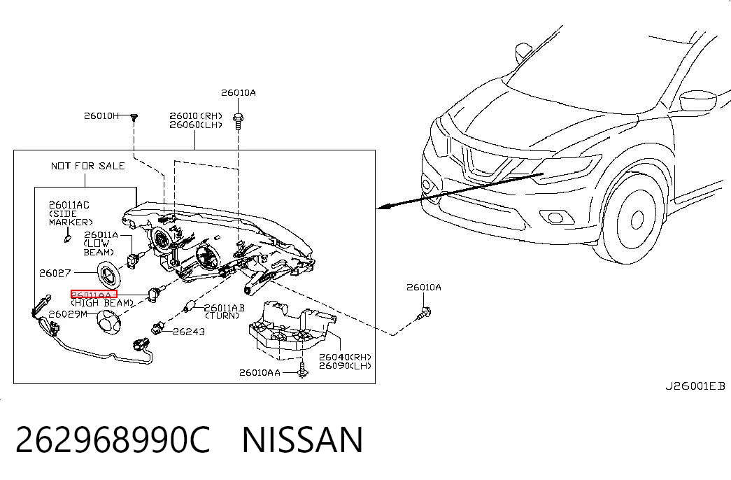 262968990C Nissan/Infiniti
