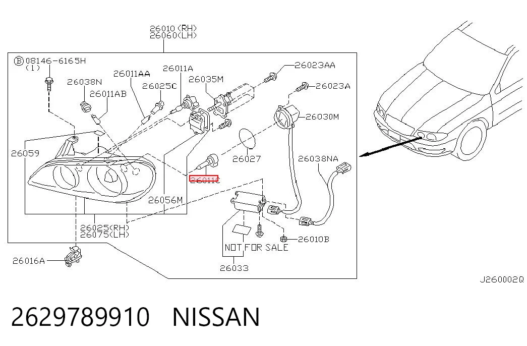 2629789910 Nissan/Infiniti