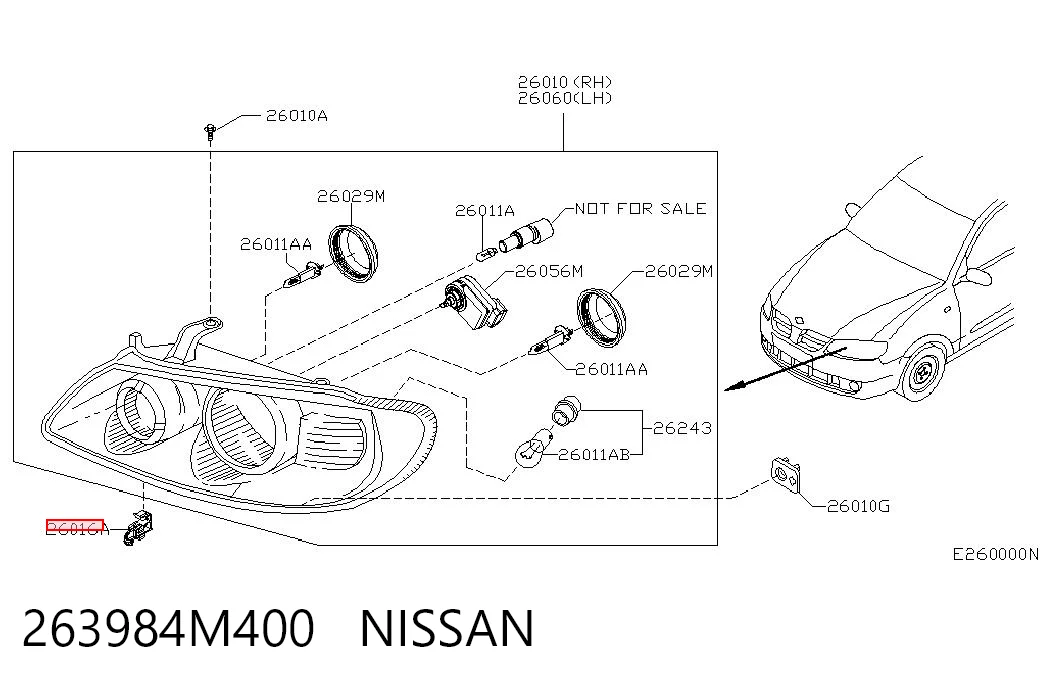 263984M400 Nissan/Infiniti