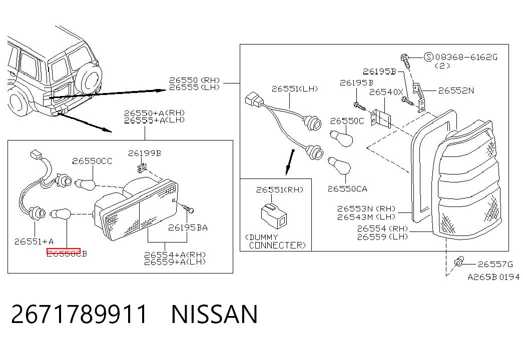 2671789911 Nissan/Infiniti