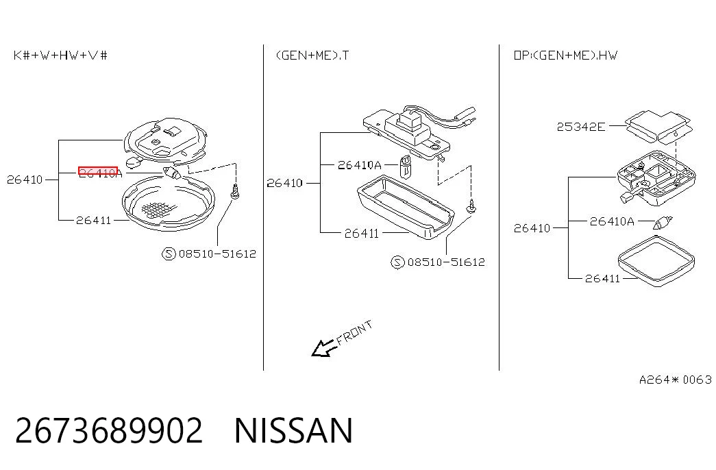 2673689902 Nissan/Infiniti