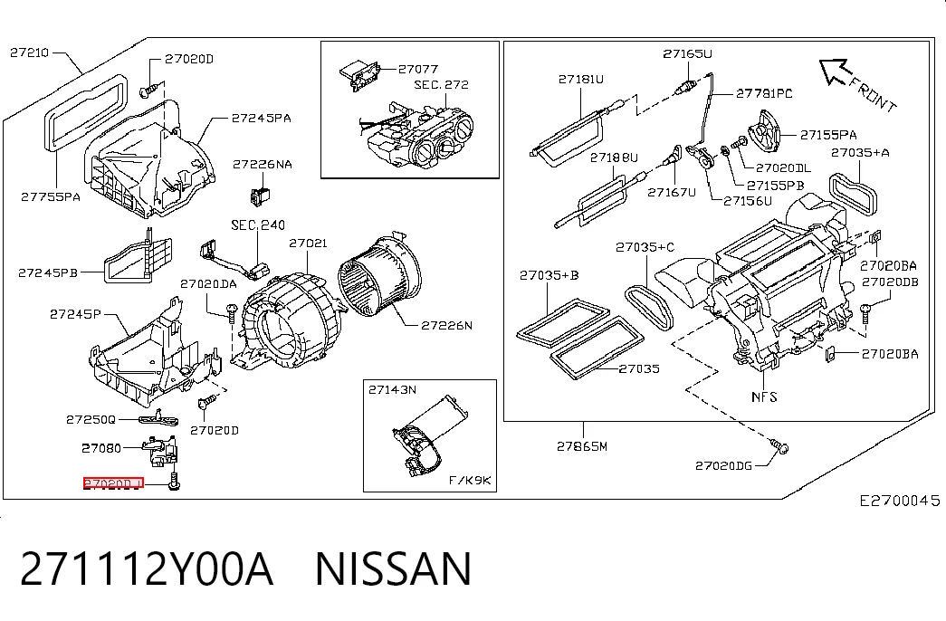 271112Y00A Nissan/Infiniti
