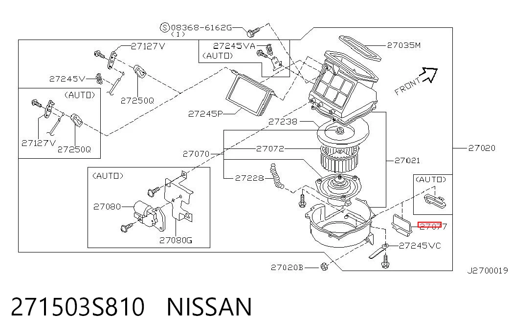 271503S810 Nissan/Infiniti