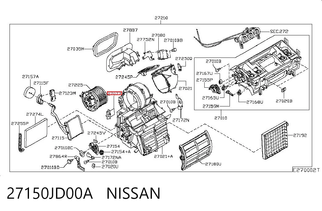 27150JD00A Nissan/Infiniti