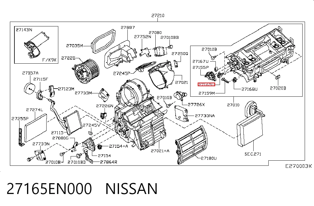 27165EN000 Nissan/Infiniti