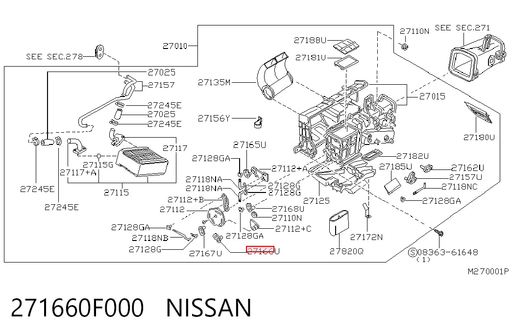 271660F000 Nissan/Infiniti
