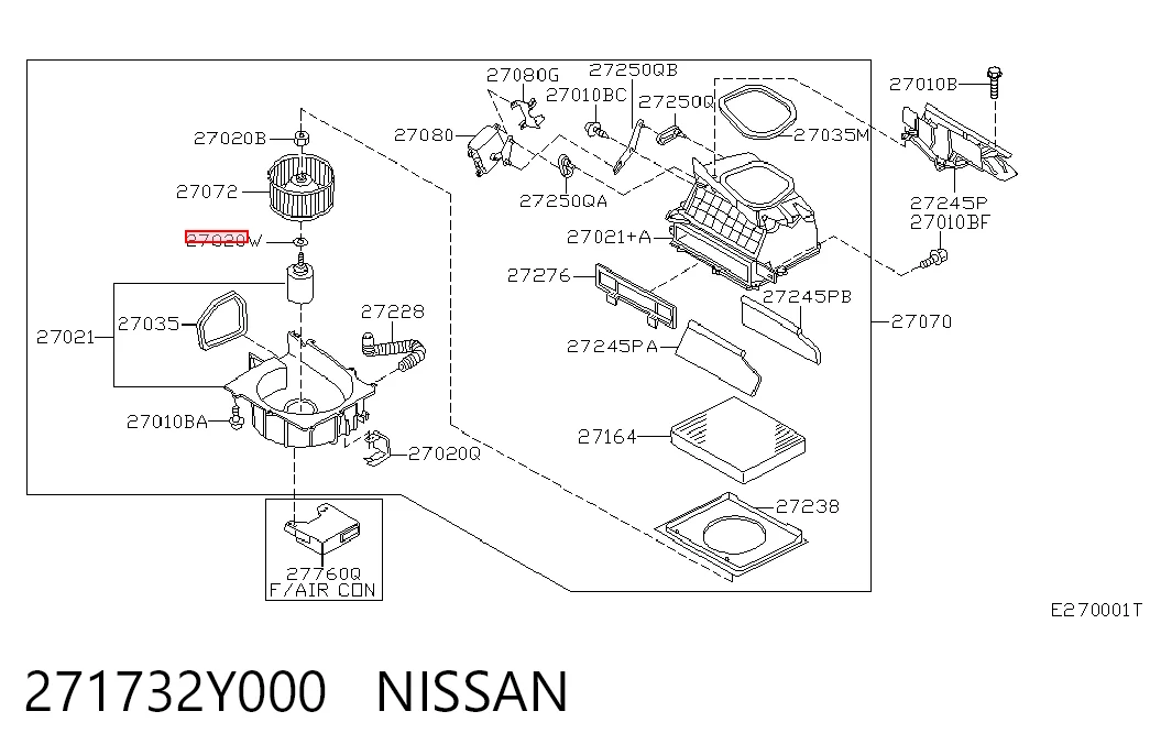 271732Y000 Nissan/Infiniti