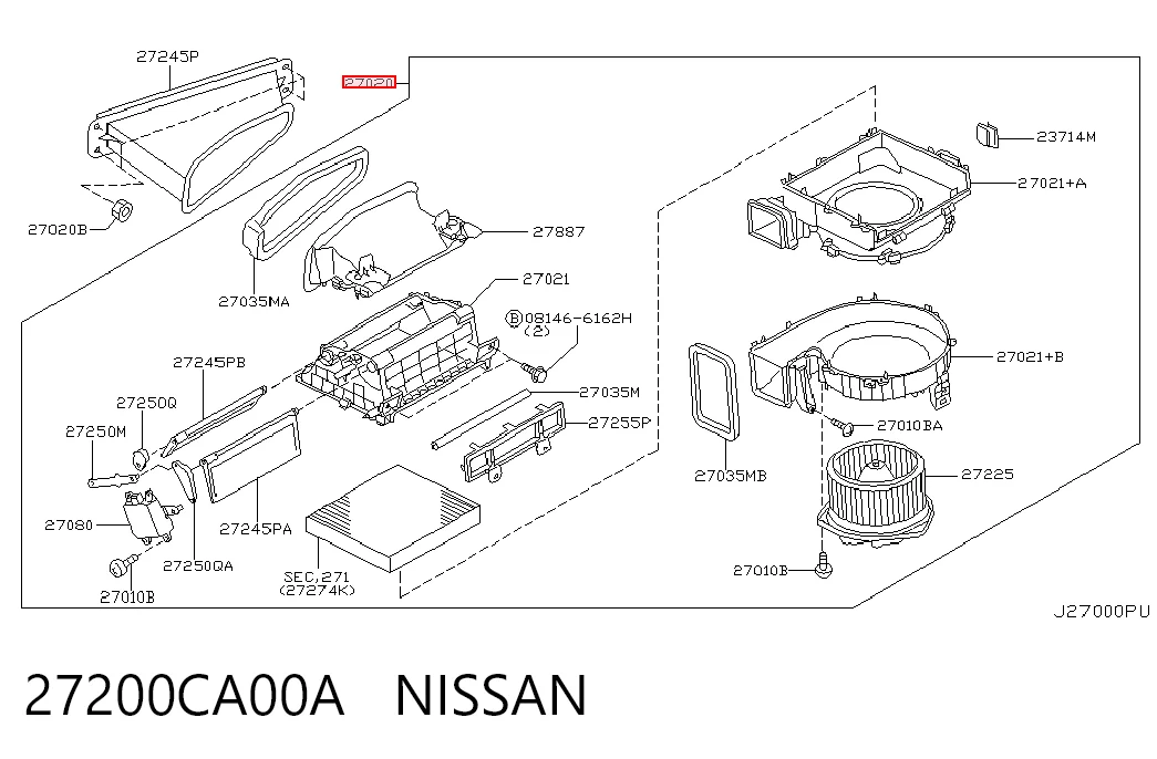 27200CA00A Nissan/Infiniti