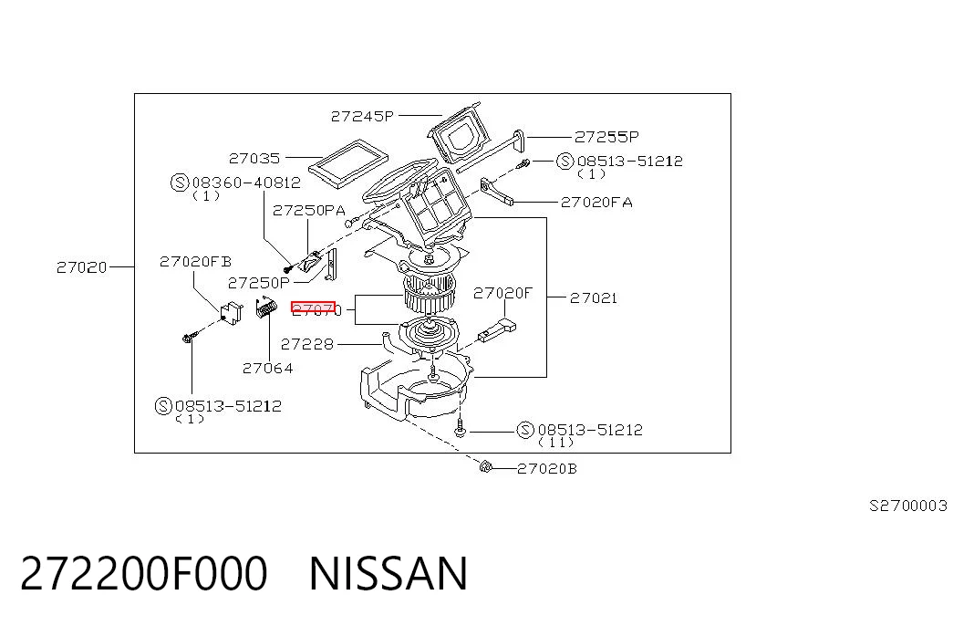 Motor de ventilador de forno (de aquecedor de salão) Nissan Terrano II R20 ao melhor preço