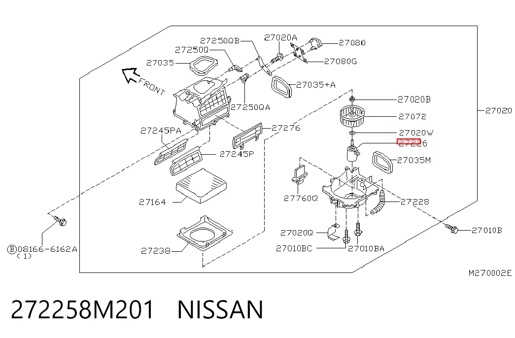 Compre Motor de ventilador de forno (de aquecedor de salão) Nissan Primera 