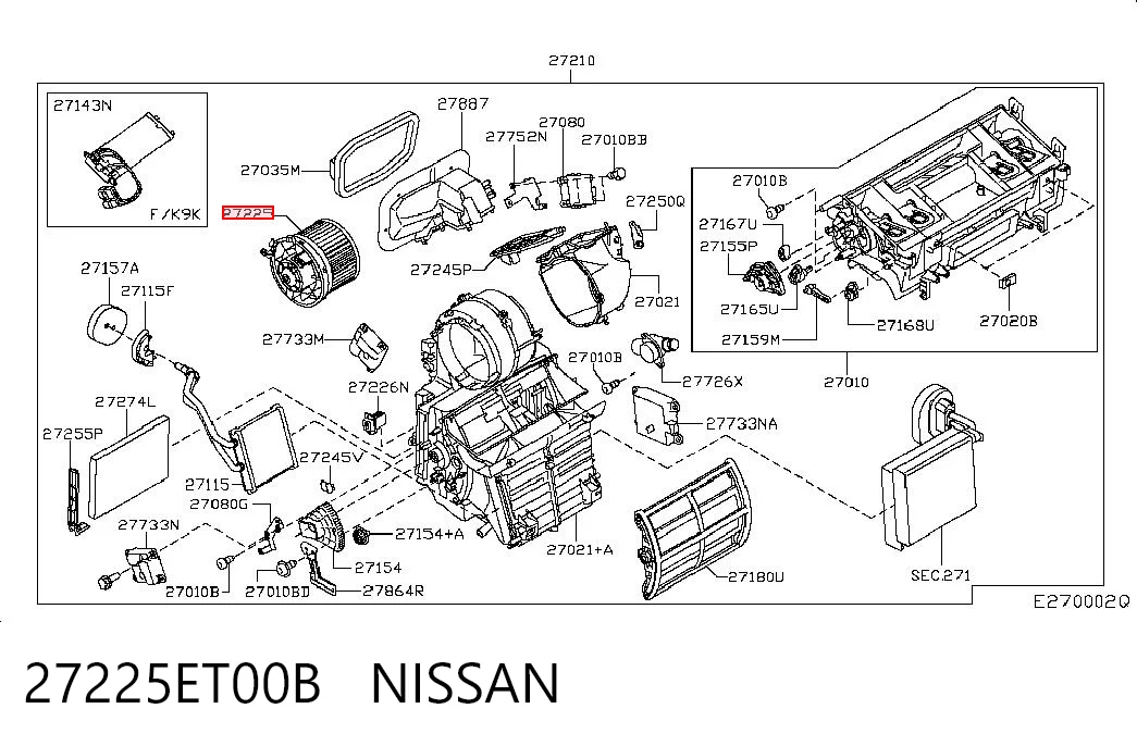 27225ET00B Nissan/Infiniti