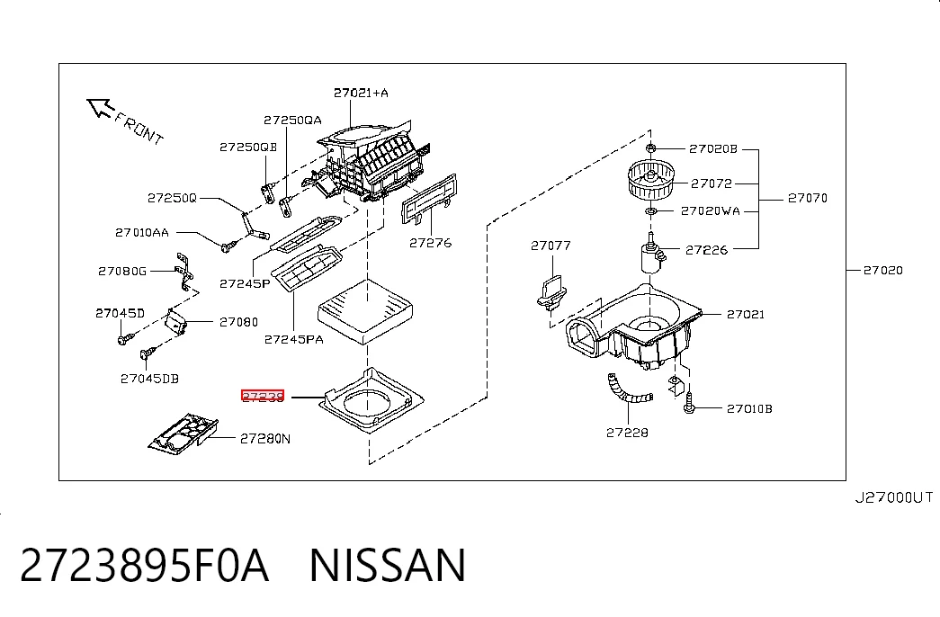 2723895F0A Nissan/Infiniti