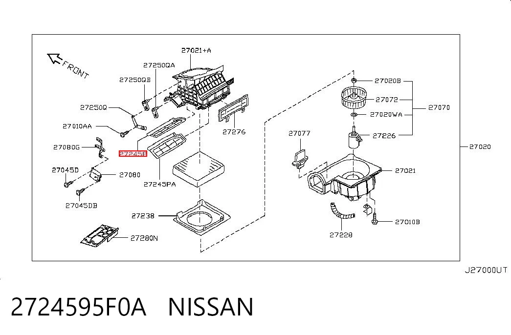 2724595F0A Nissan/Infiniti