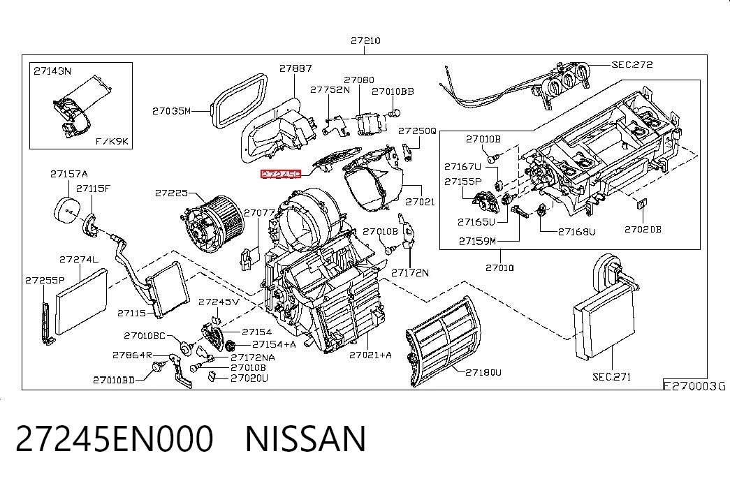 27245EN000 Nissan/Infiniti