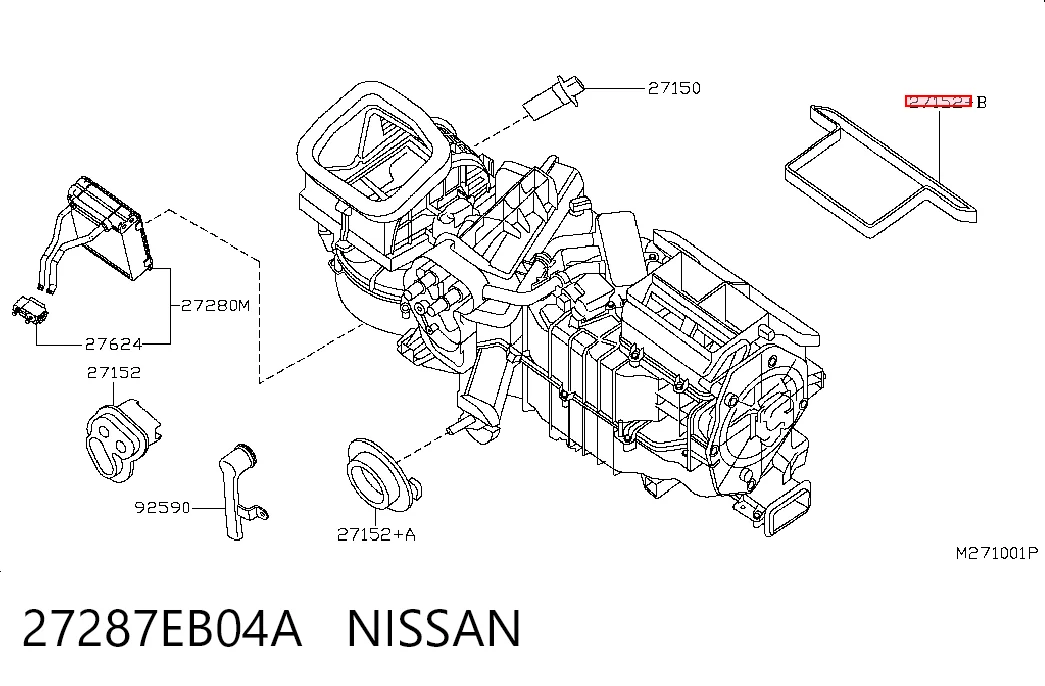 27287EB04A Nissan/Infiniti