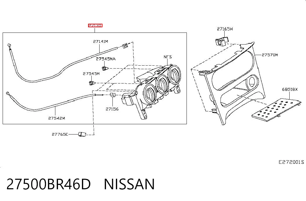 27500BR46D Nissan/Infiniti