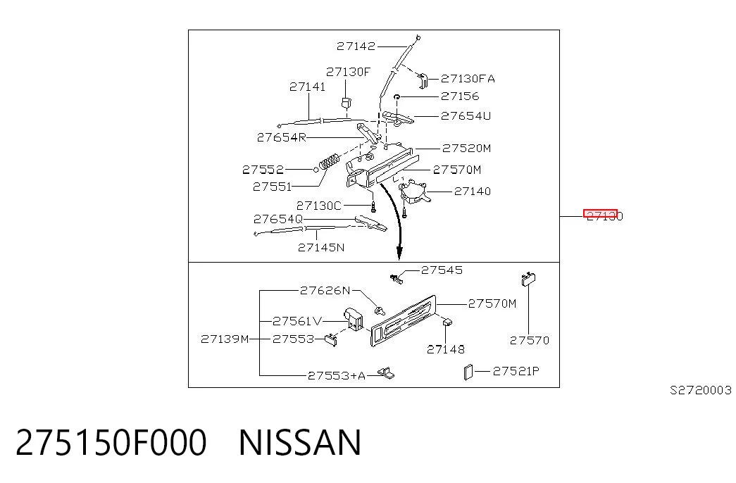 275150F000 Nissan/Infiniti
