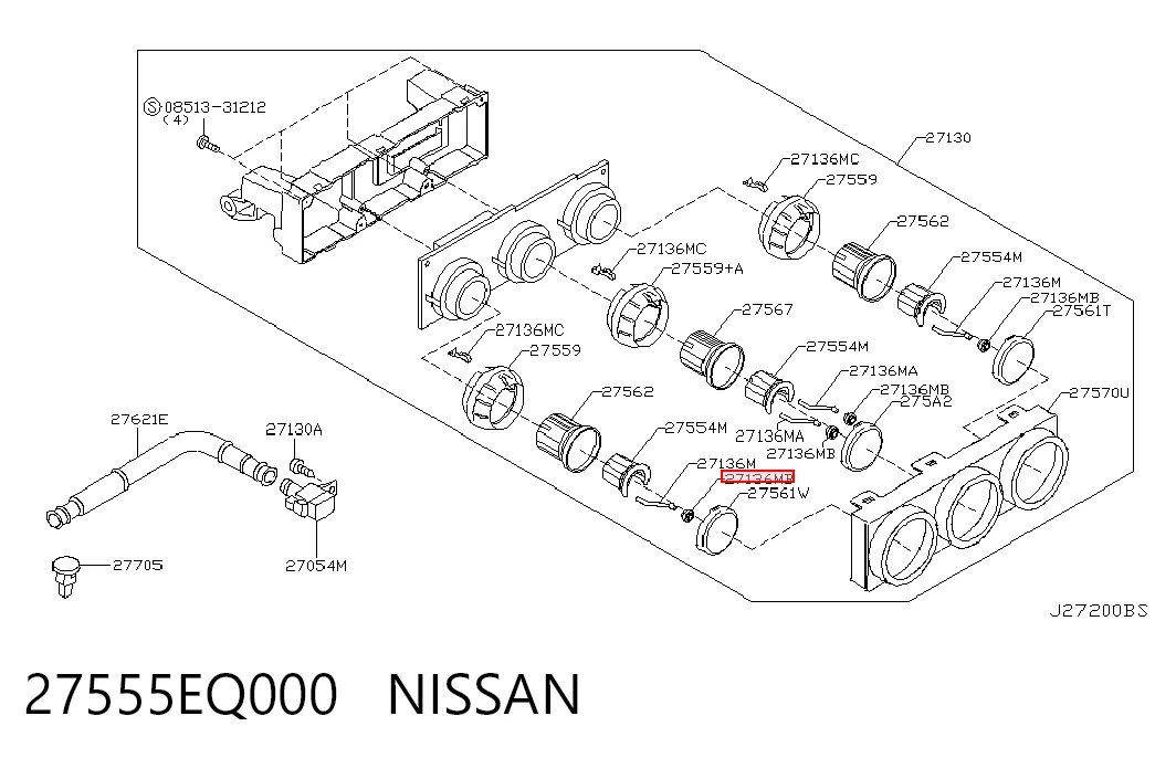 27555EQ000 Nissan/Infiniti