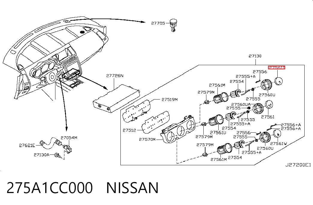 275A1CC000 Nissan/Infiniti