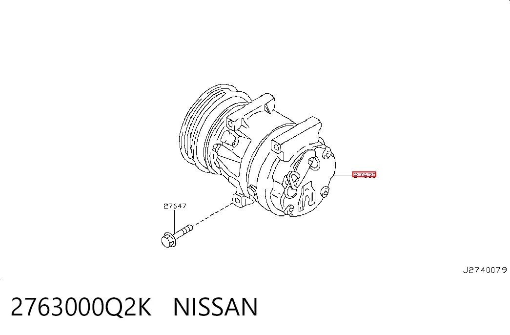 Compre 8200953359 VAG Compressor de aparelho de ar condicionado