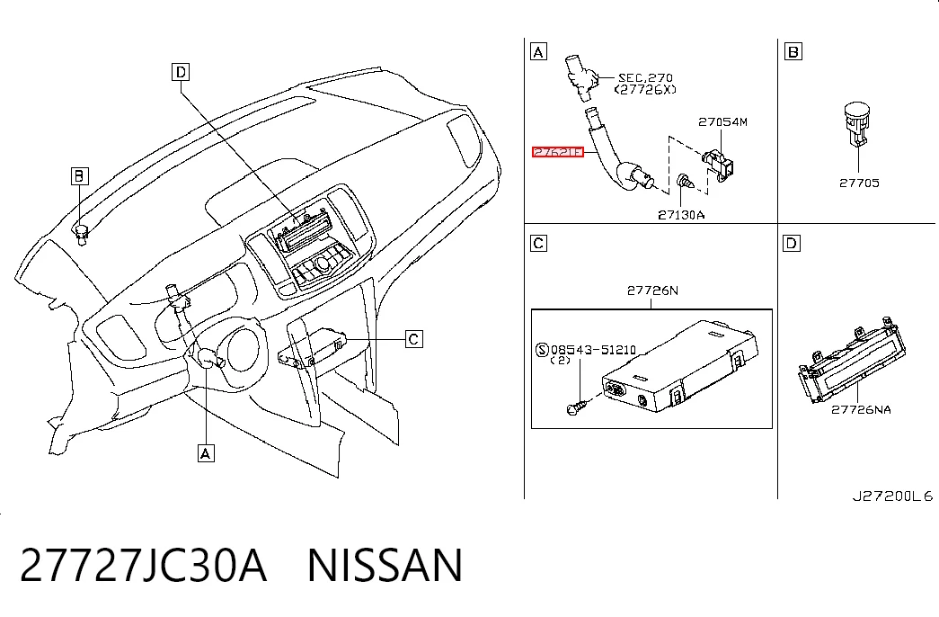27727JC30A Nissan/Infiniti