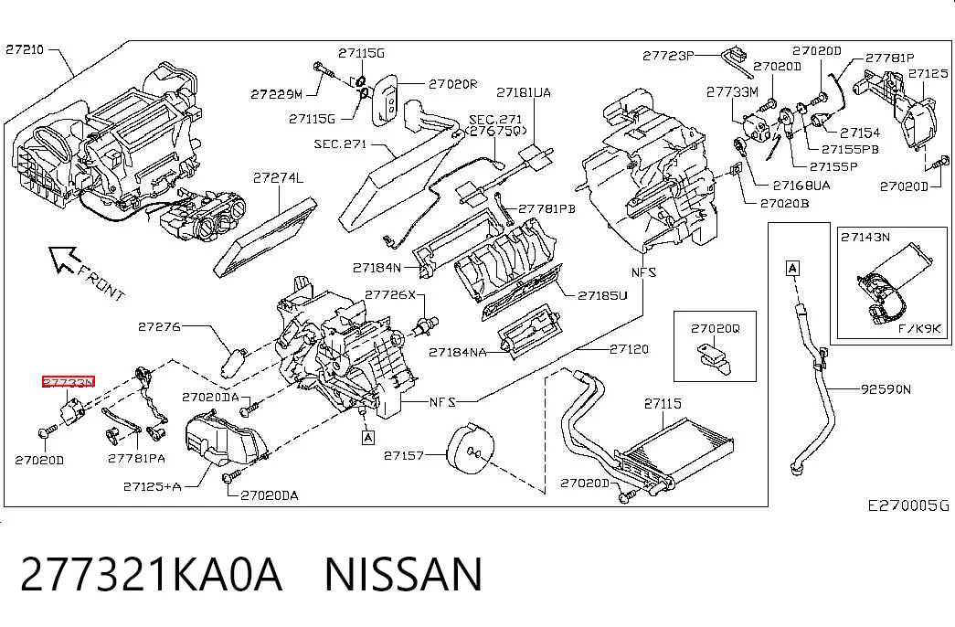 277321KA0A Nissan/Infiniti