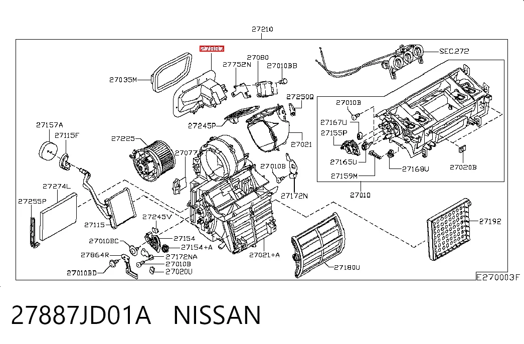 27887JD01A Nissan/Infiniti