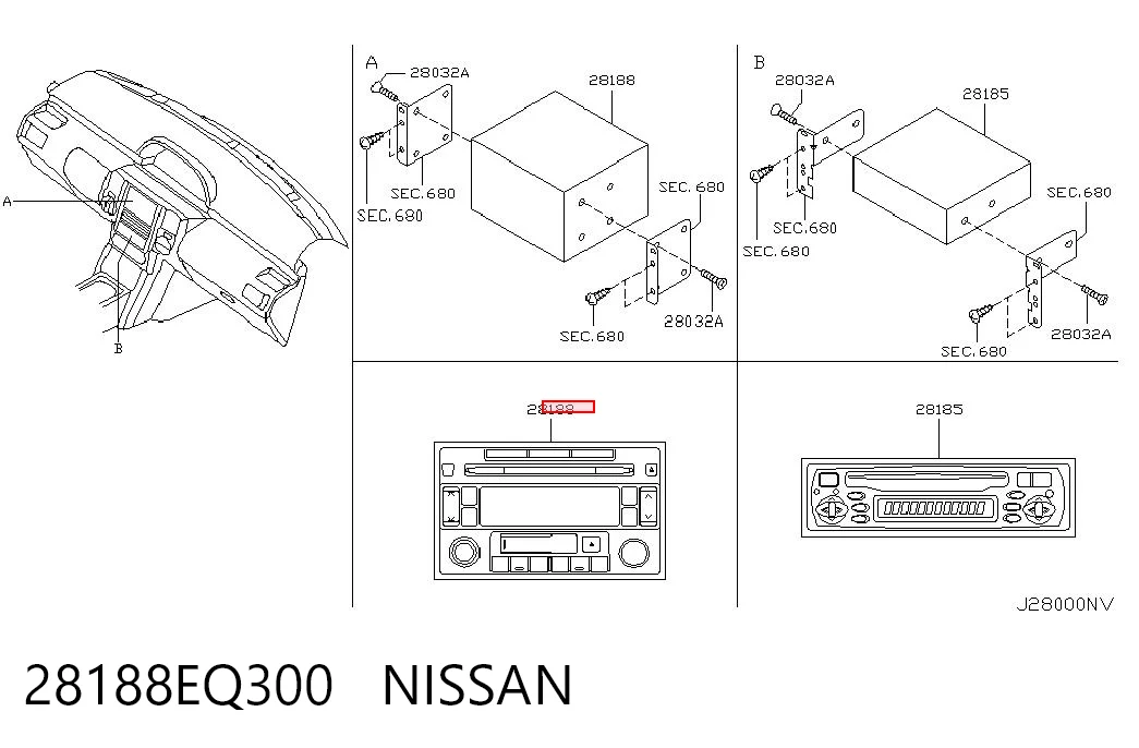 28188EQ300 Nissan/Infiniti
