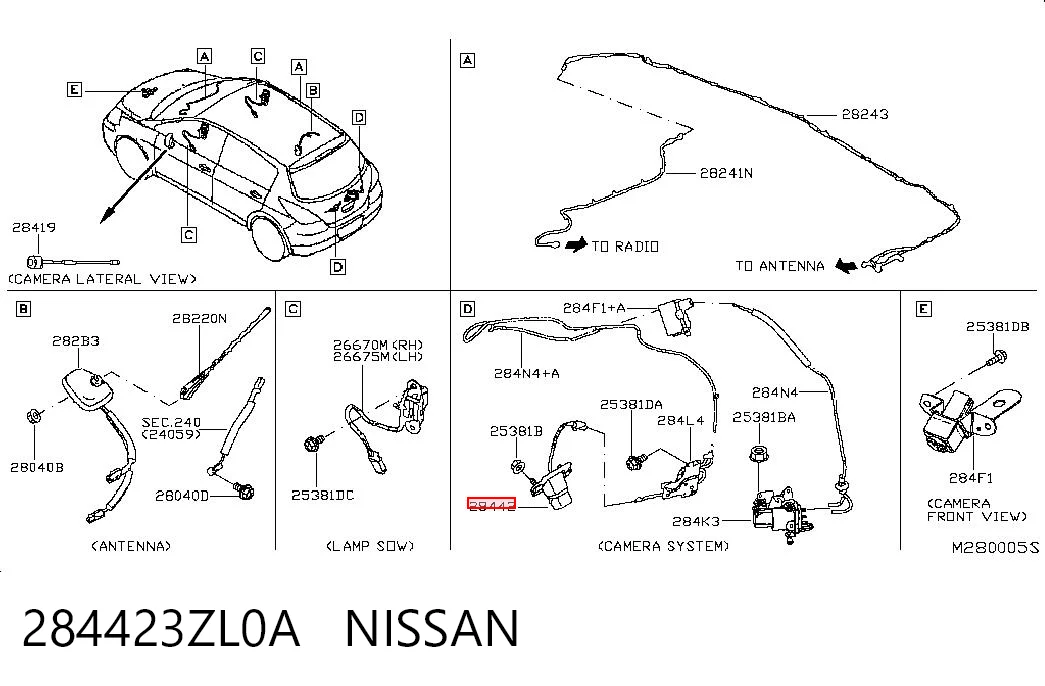 284423ZL0A Nissan/Infiniti