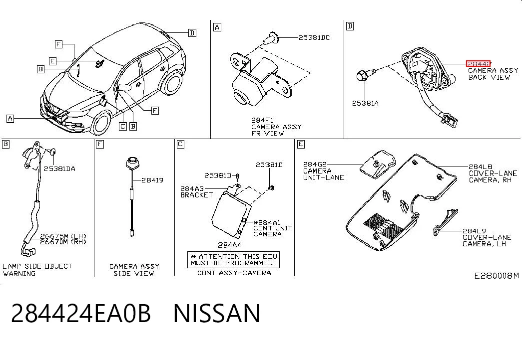 284424EA0B Nissan/Infiniti