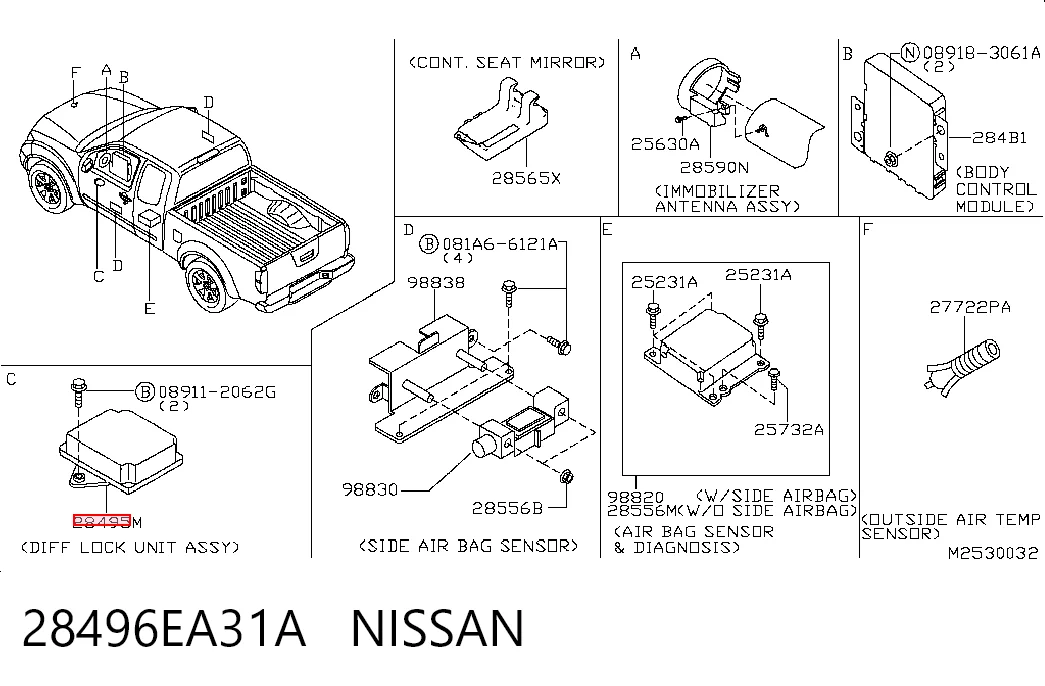 28496EA31A Nissan/Infiniti