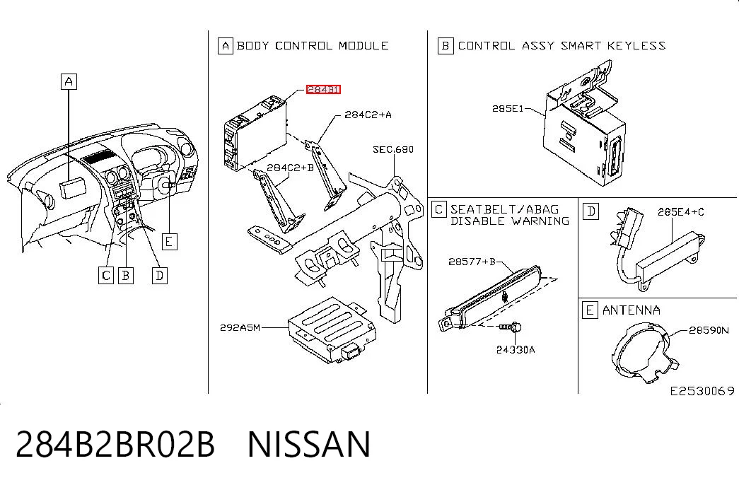 Unidade de conforto Nissan Qashqai  J10 ao melhor preço