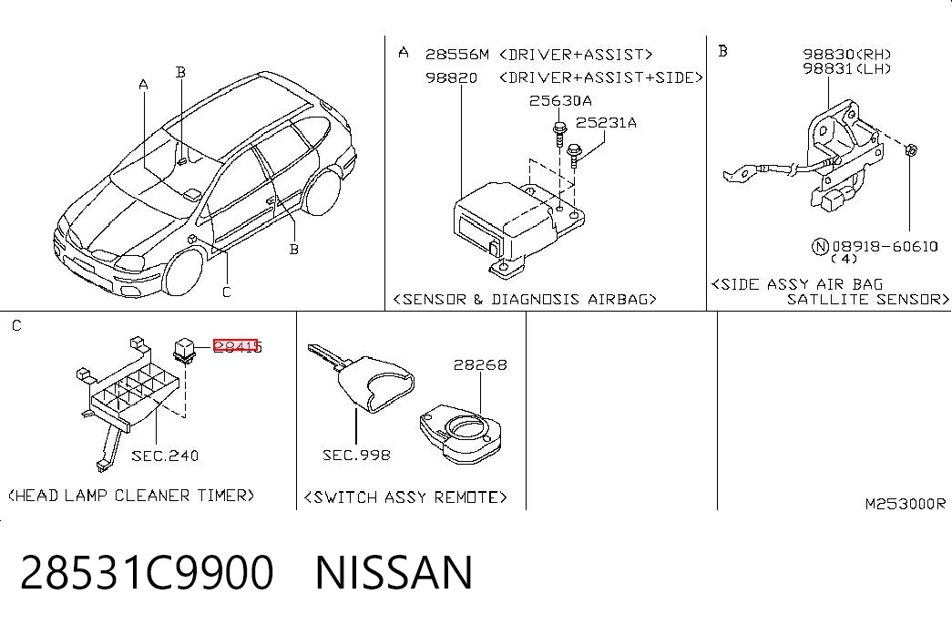 28531C9900 Nissan/Infiniti