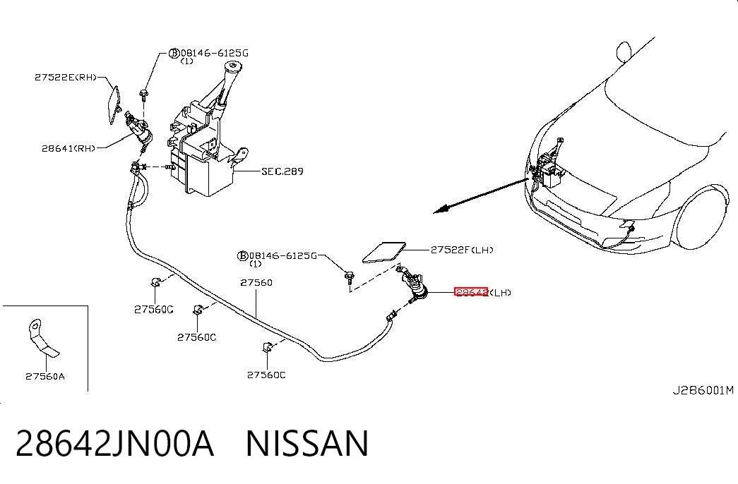 28642JN00A Nissan/Infiniti