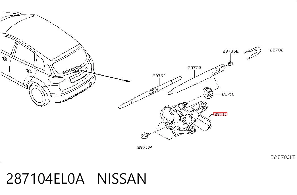 287104EL0A Nissan/Infiniti